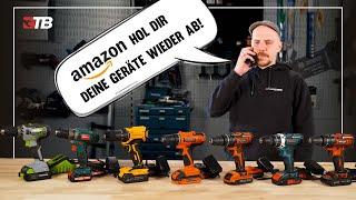  EMPFIEHLT AMAZON nur SCHROTT? 7 GÜNSTIGE Akku SCHRAUBER im TEST | HYCHIKA, WORKPRO, JUEMEL & Co