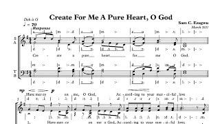 Create a pure heart for me, O God - By Sam C. Ezugwu - Performed by Amemuso choir