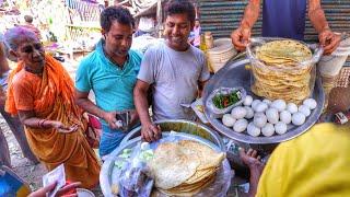 Cheapest Food Of Kolkata | Paratha & Aloo Dum Only Rs.20/- | Street Food India