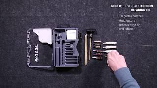 Ruger® Universal Handgun Cleaning Kit by Allen | Ruger Cleaning Kit | Pistol Maintenance Kit