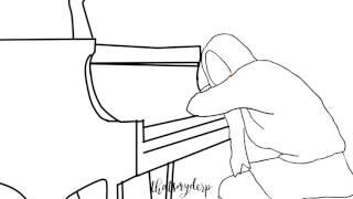 BLACKPINK - PLAYING WITH FIRE (Rotoscope Animation)