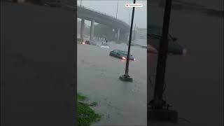 Flood takes over Lagos roads after early morning rain