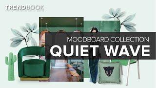 Quiet Wave Trend Color 2021I Moodboard Collection