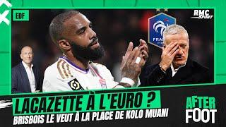 Équipe de France : "Lacazette doit être dans la liste pour l'Euro", assure Brisbois