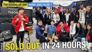 I designed a mallet backpack and it SOLD OUT  (PASIC 2023 Vlog)