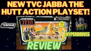 STAR WARS VINTAGE COLLECTION JABBA THE HUTT PLAYSET UNBOXING AND REVIEW! (Hyperdrives #16)