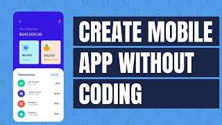 How to Create Mobile App Without Coding using Andromo (Full Tutorial)