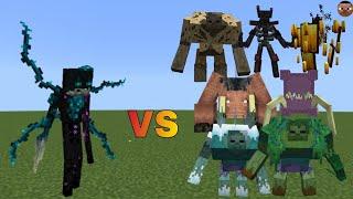 Sculk EnderMan vs New Mutant More Bosses | Minecraft Java | Mob Battle