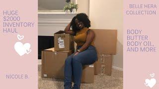 HUGE $2000 Inventory Haul for Small Skin Care Business | Body Butter