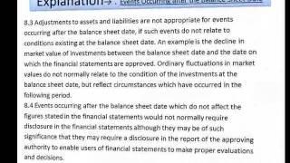 Accounting Standard (AS) 4_part2.Contingencies and Events Occurring After the Balance Sheet Date