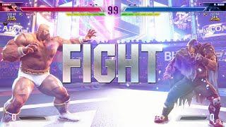 Street fighter 6  MenaRD (Zangief) Vs Nemo (M.Bison) SF6 High Level Match's!