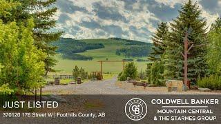 For Sale: 370120 176 St W Rural Foothills County Alberta, Coldwell Banker Mountain Central