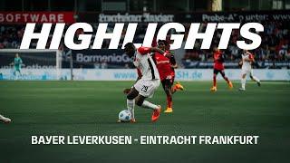 Knappe Niederlage beim Deutschen Meister I Highlights Bayer Leverkusen - Eintracht Frankfurt