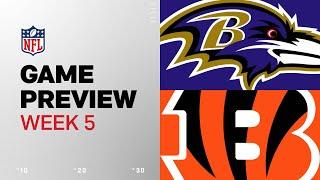 Baltimore Ravens vs. Cincinnati Bengals | 2024 Week 5 Game Preview