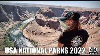 National Parks | USA 2022  | Motorcycle trip | Route 66 Experience