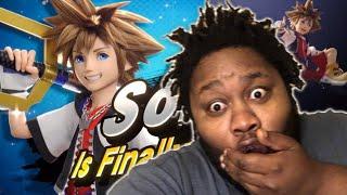 IM CRYING! Sora Super Smash Bros. Ultimate REACTION!!! YES!!