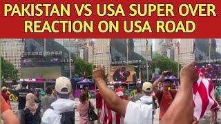 American Fans Reaction on Super Over | PAK VS USA | USA Defeat Pakistan in ICC T20 World Cup 2024