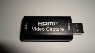 HDMI zu USB Capture-Stick - Softwareeinrichtung und Zubehör