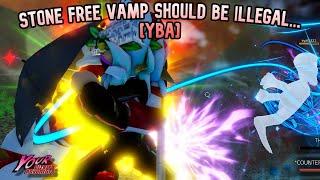 [YBA] Stone Free Vamp is ILLEGAL...