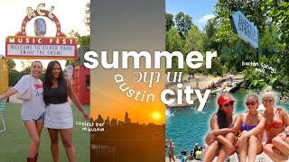 VLOG: Barton Springs Pool & An ICONIC Bar That You MUST Visit | Summer In The City Austin, TX 2023