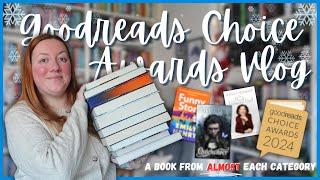 Reading 2024's Best Books  Goodreads Choice Awards Vlog