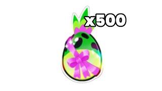 I Opened 500 JURASSIC EGGS for a GARGANTUAN in Pet Sim 99!