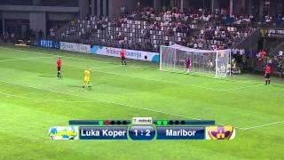 FC Luka Koper vs. NK Maribor  0 - 0   Penalty series  (SLOVENIA: Super Cup - Final - 05.07.2015)