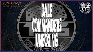 Middle Earth SBG - Dale commanders Unboxing