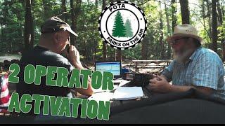 Mosquito Attacks and Tangled Rope POTA Activation - Ham Radio  - Yaesu FT-991a