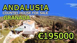 SPANISH PROPERTY FOR SALE | ANDALUCIAN COUNTRY HOUSE for sale in GRANADA ️ [HOUSE TOUR]