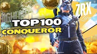 30KILLS ⭕BGMI Live: TOP 100 CONQUEROR | ZRX BGMI LIVE | #zrxlive #bgmilive