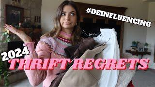 THRIFTING REGRETS... & why