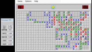 Minesweeper Expert :: 00:31.133 *World Record* Speed Run by Kamil M. (2010 SDA)