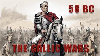 The Year 58 BC - The Gallic Wars Commentaries (E01-08)