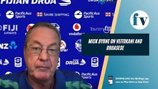 Fijian Drua Coach Mick Byrne on Veitokani and Droasese | 17/05/2022