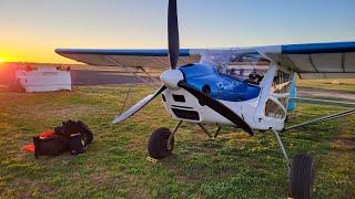 Father & son fly a Bushcat Ultralight 2086kms from QLD to TAS via 3 awesome Aviation Museums.