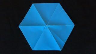 How To Make Kirigami Hexagon | Origami 2D