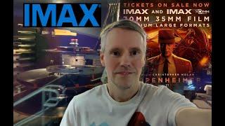 Seeing Oppenheimer in 70mm IMAX film!