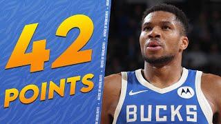 Giannis GOES OFF! 42 PTS, 12 REB, 11 AST Triple-Double vs Wizards  FULL Highlights