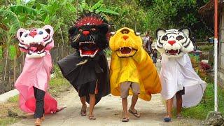 Barongan warna warni jalan jalan | Barongan werdoyo demak