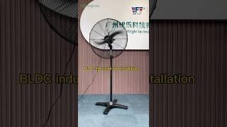 BLDC industrial fan installation #mingletec #bldcfan #youtubeshorts #manufacturer #fyp