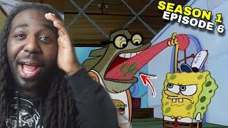 THIS MAN IS A MENACE !!! | Sponge Bob ( Season 1, Episode 6b )