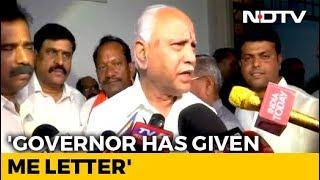 BJP's BS Yediyurappa To Take Oath At 6 pm As Karnataka Chief Minister