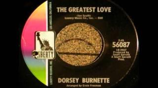 Dorsey Burnette - The Greatest Love - 1969