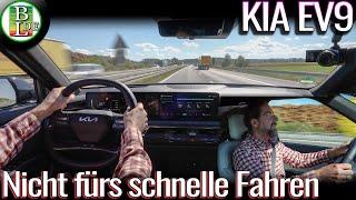 Mit dem KIA EV9 Allrad schnell auf der Autobahn unterwegs