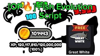 [OP] Fish Evolution Script [INFINITE COINS/EXP/FREE SHARKS]