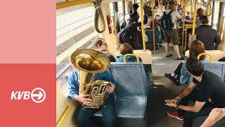 Musik in der Bahn | Überraschungskonzert in der KVB