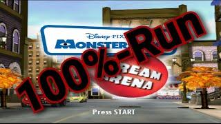 Monsters, Inc. Scream Arena - Complete Walkthrough (100%)