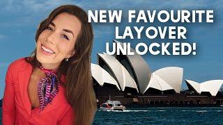 MY FIRST SYDNEY LAYOVER! - life of a Canadian flight attendant ️