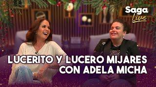 CONFESIONES, secretos y MÚSICA EN VIVO con Lucerito y Lucero Mijares | Saga Live